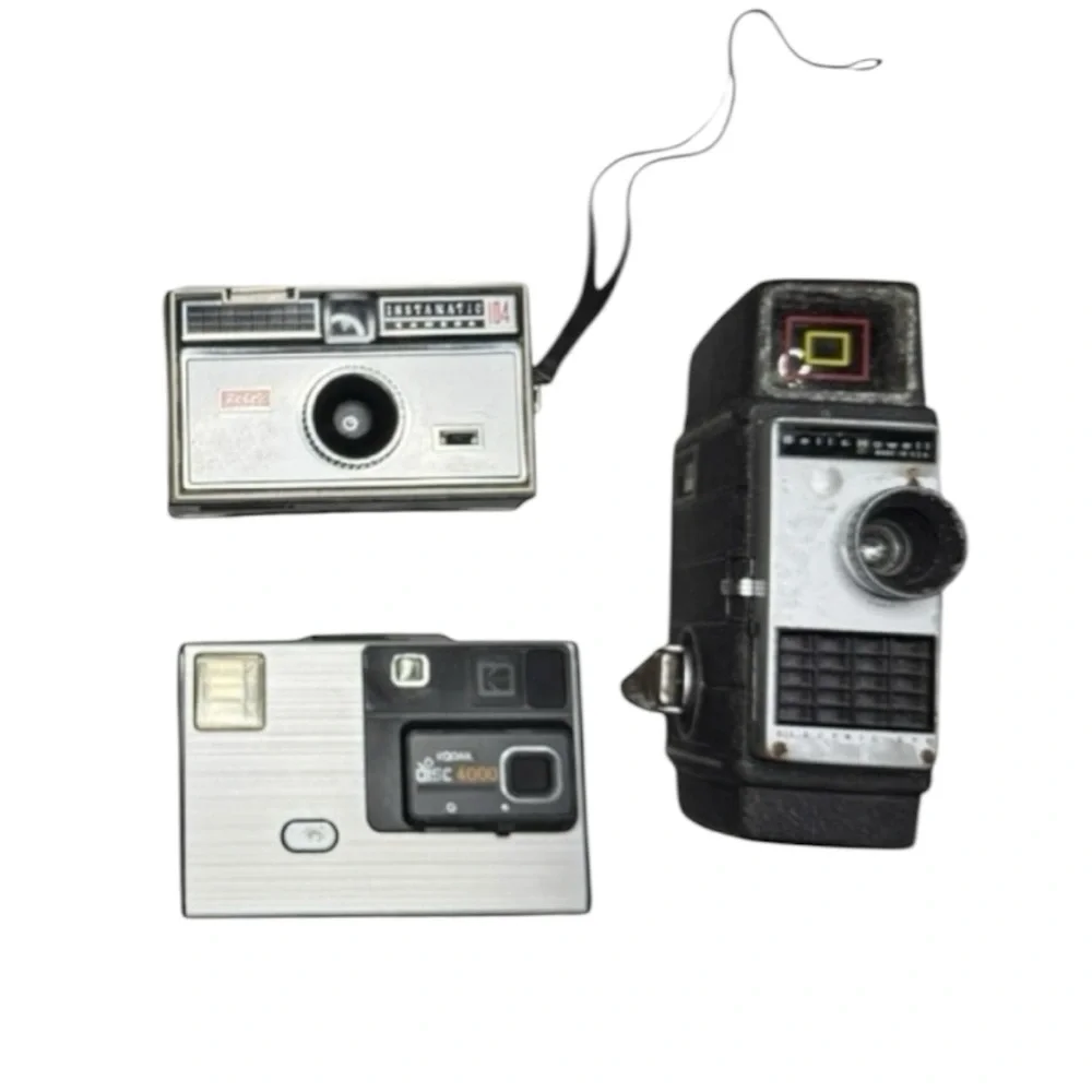 Kodak Camera and Accessories Vintage Bundle